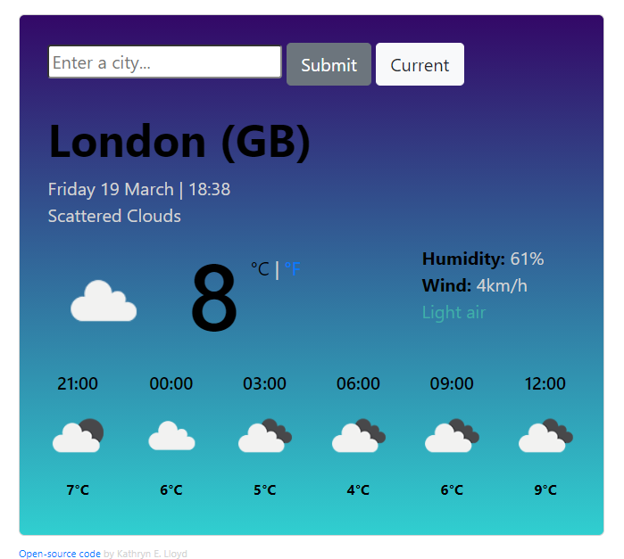 Weather App Project