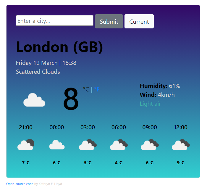 Weather App Project